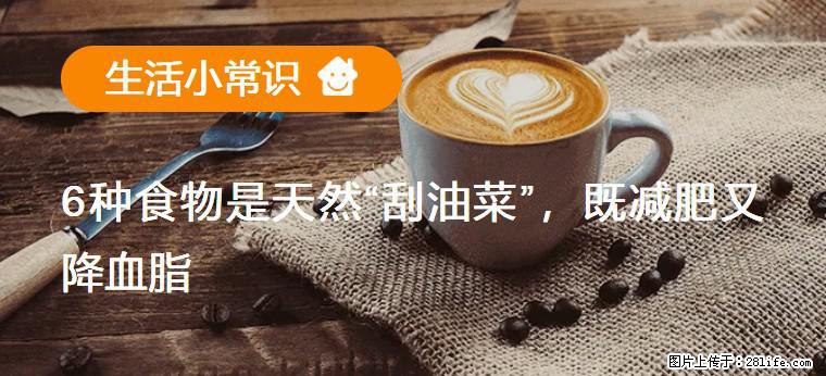 【生活小常识】6种食物是天然“刮油菜”，既减肥又降血脂 - 锡林郭勒盟生活资讯 - 锡林郭勒盟28生活网 xl.28life.net